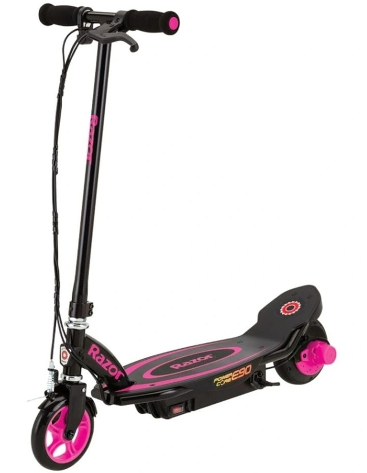 Razor Australia Power Core E90 Kids Electric Scooter 16km/h 65min Pink 8y image 1