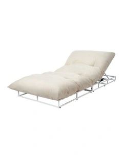 Livsip Sun Lounge Outdoor Day Bed Lounge Setting Beige