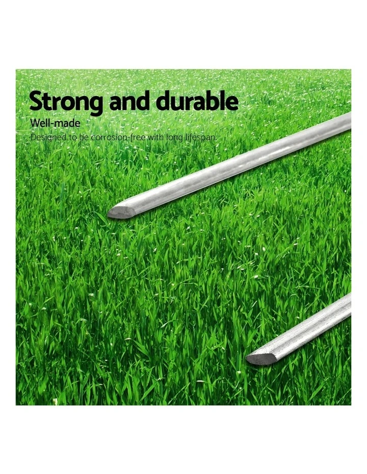 Prime Turf Artificial Grass 50pcs Synthetic Pins Fake Lawn Turf Weed Mat Pegs Joining Tape image 2