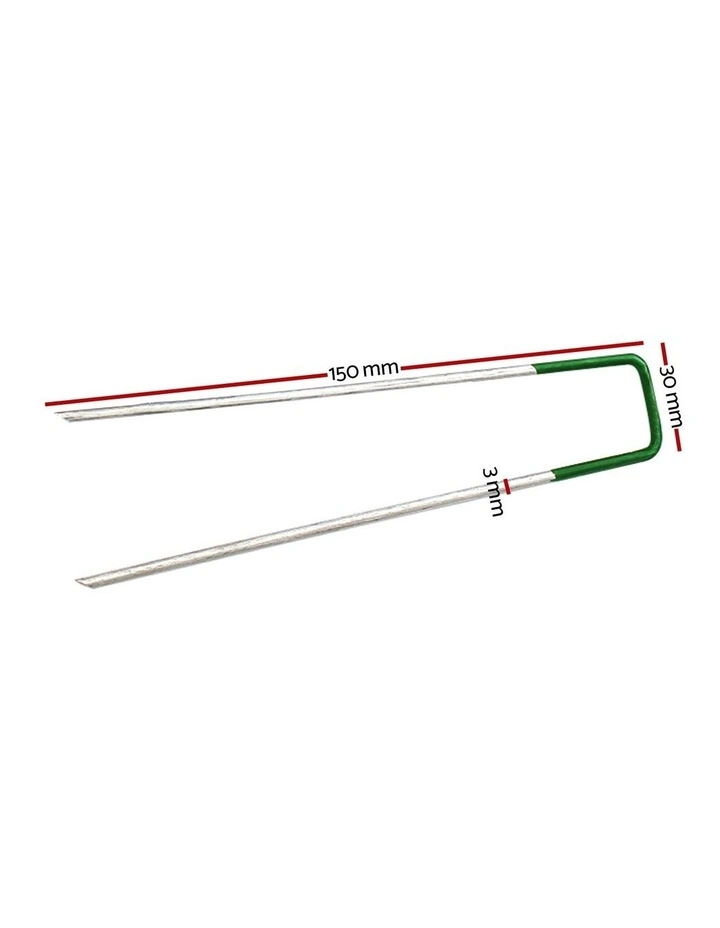 Prime Turf Artificial Grass 50pcs Synthetic Pins Fake Lawn Turf Weed Mat Pegs Joining Tape image 3