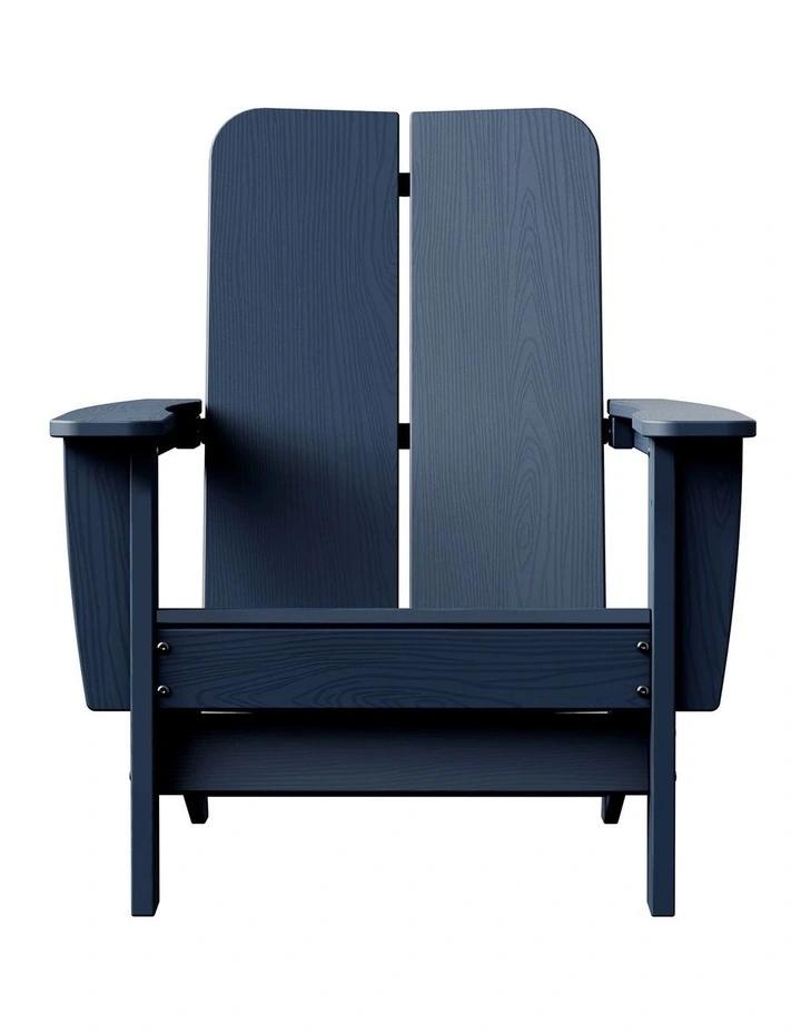 Outdoor Adirondack Chair in Navy Blue image 2