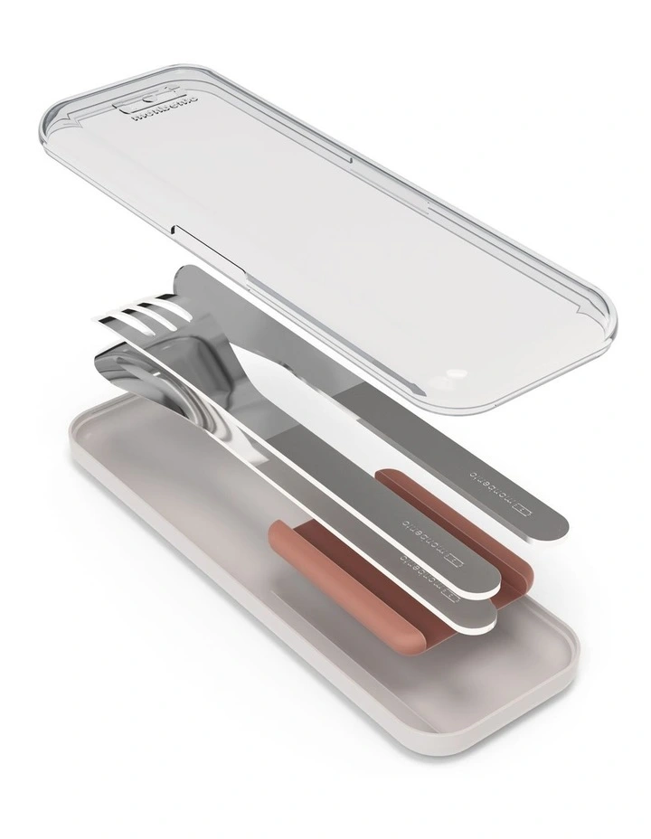 Monbento Mb Slim Box - Trio Knife - Rosa Moka image 2