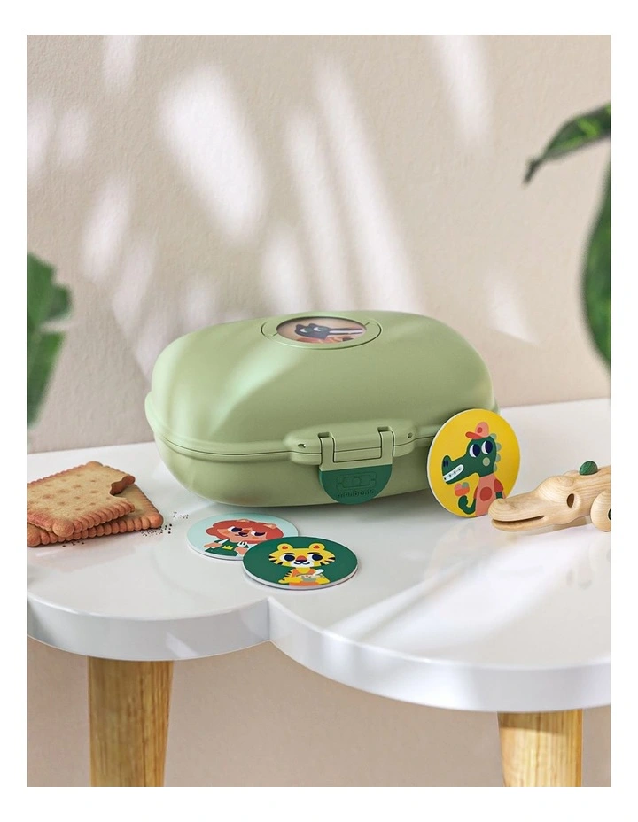Monbento Mb Gram Kids Snack Box - Green Forest image 4