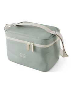 Monbento Arctic Insulated Cooler Lunch Bag - Green Natural