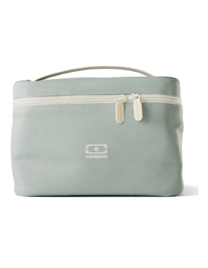 Monbento Arctic Insulated Cooler Lunch Bag - Green Natural image 2