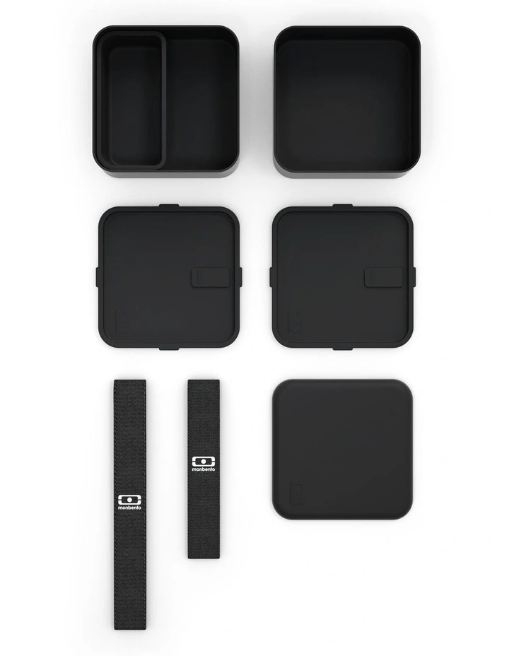 Monbento Mb Square Bento Box - Black Onyx image 3