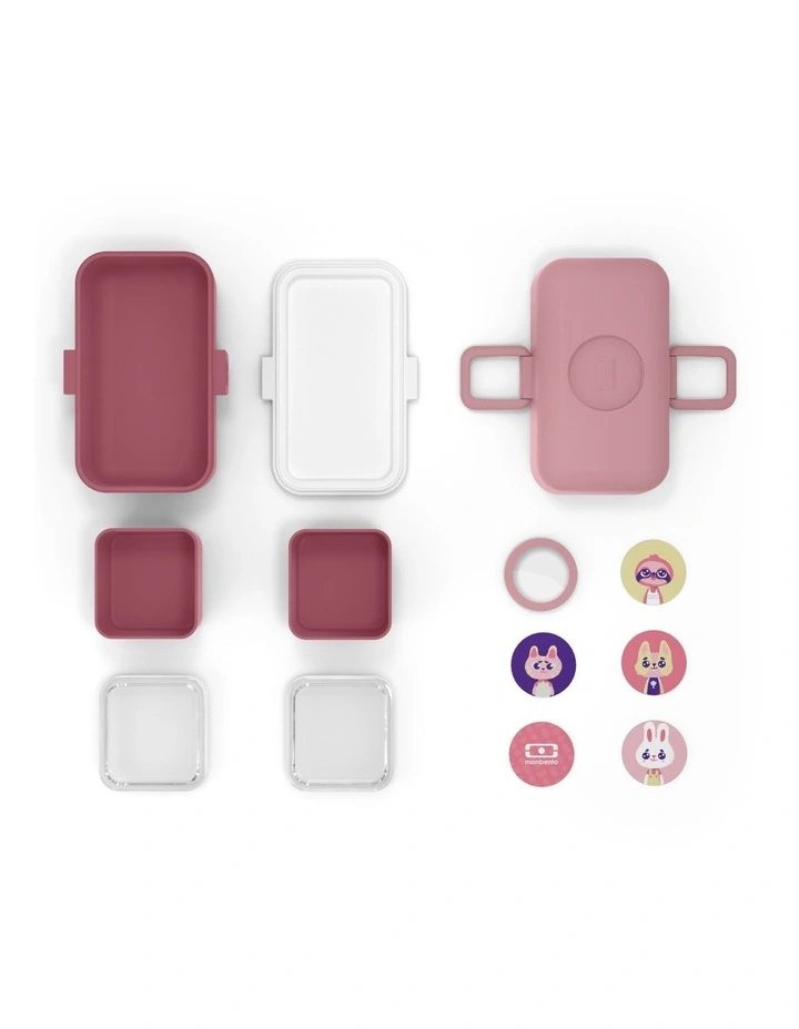 Monbento Mb Tresor Kids Bento Box - Pink Blush image 3