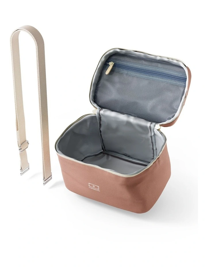 Monbento Arctic Insulated Cooler Lunch Bag - Pink Moka image 3