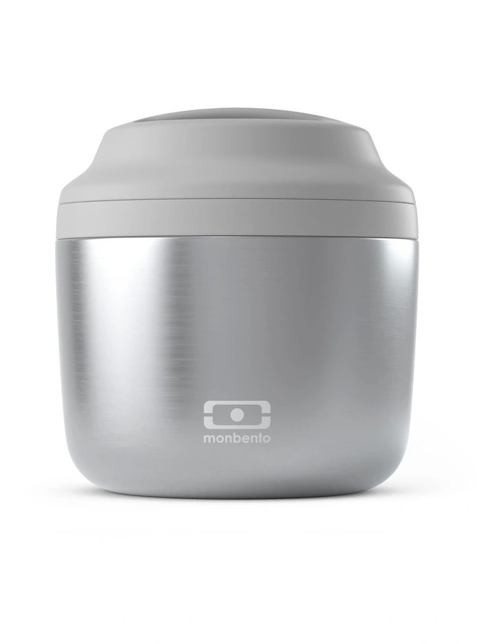 Monbento Mb Element Isolated Bento Box - Metallic Silver image 1