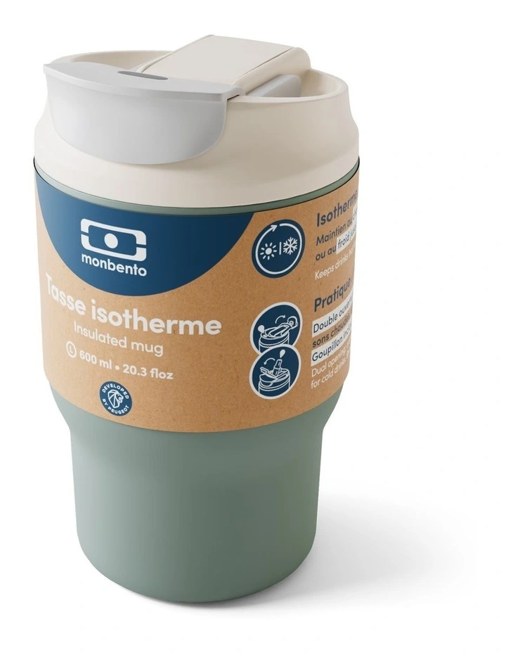 Monbento Travel Mug S - Green Natural image 2