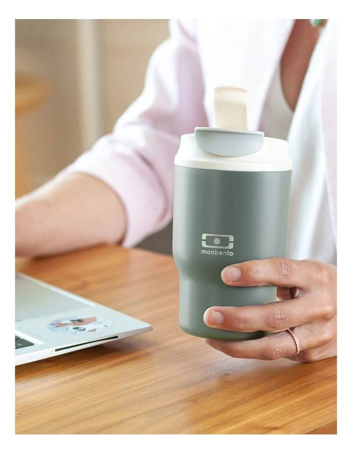 Monbento Travel Mug S - Green Natural image 4