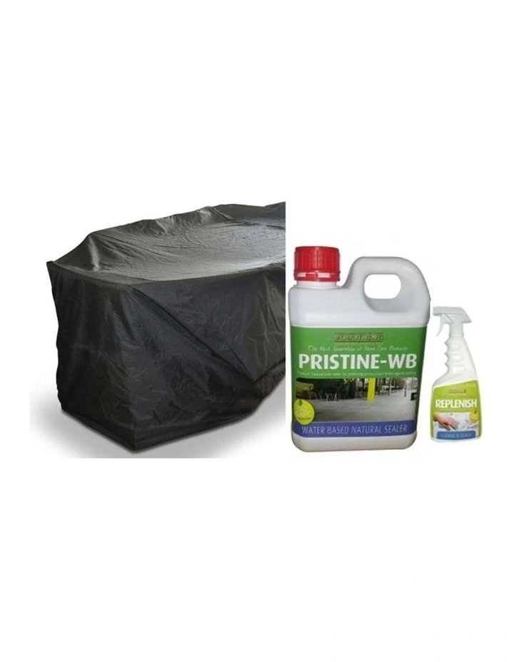 Outdoor Stone Care Pack For 6 Seater Dining Setting image 1