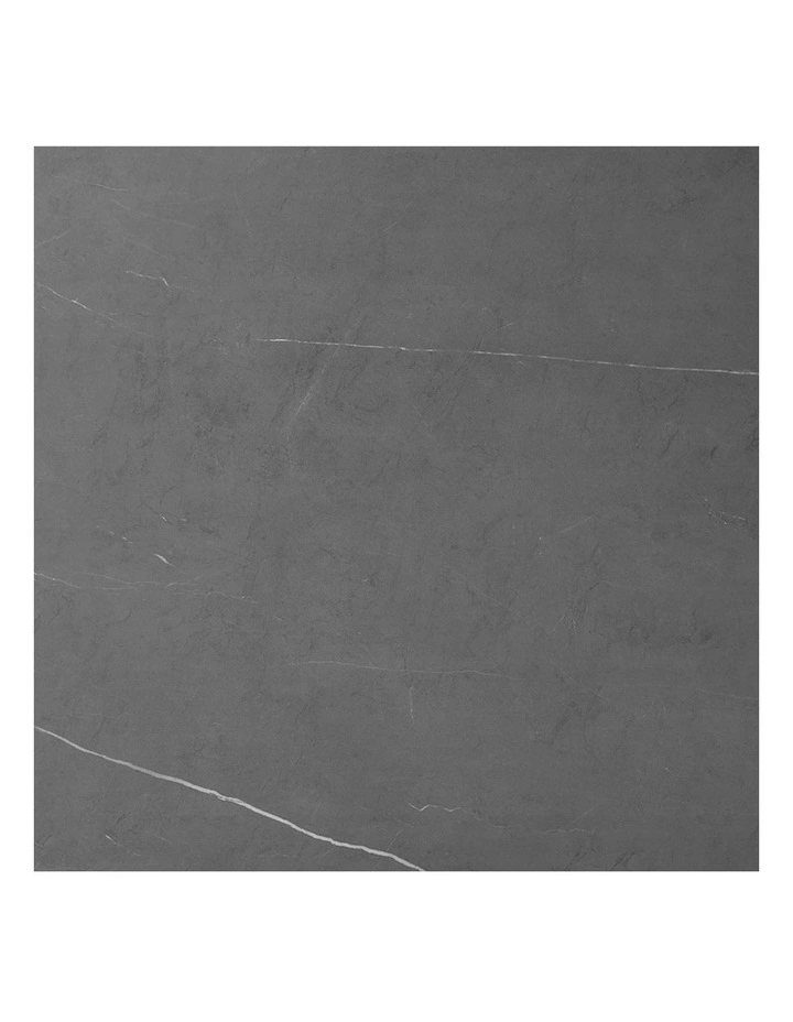 Hugo Ceramic 1.8m Outdoor Dining Table White With 6 Rope Chairs & Grey w/Textured Olefin Cushions image 3
