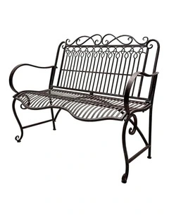 Willow & Silk Federation Garden Bench 109x50x98cm