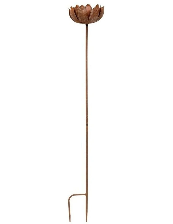 Willow & Silk Floral Glow Garden Stake Lumina Bloom Candleholder 85 cm image 1