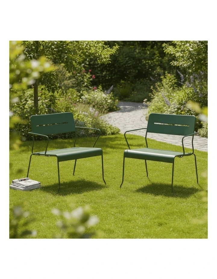 Parco Outdoor Lounge Armchair Olive image 3