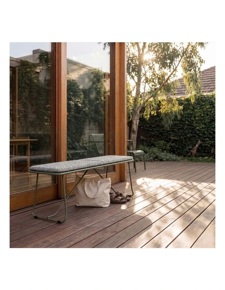 Parco Outdoor Bench Olive image 4