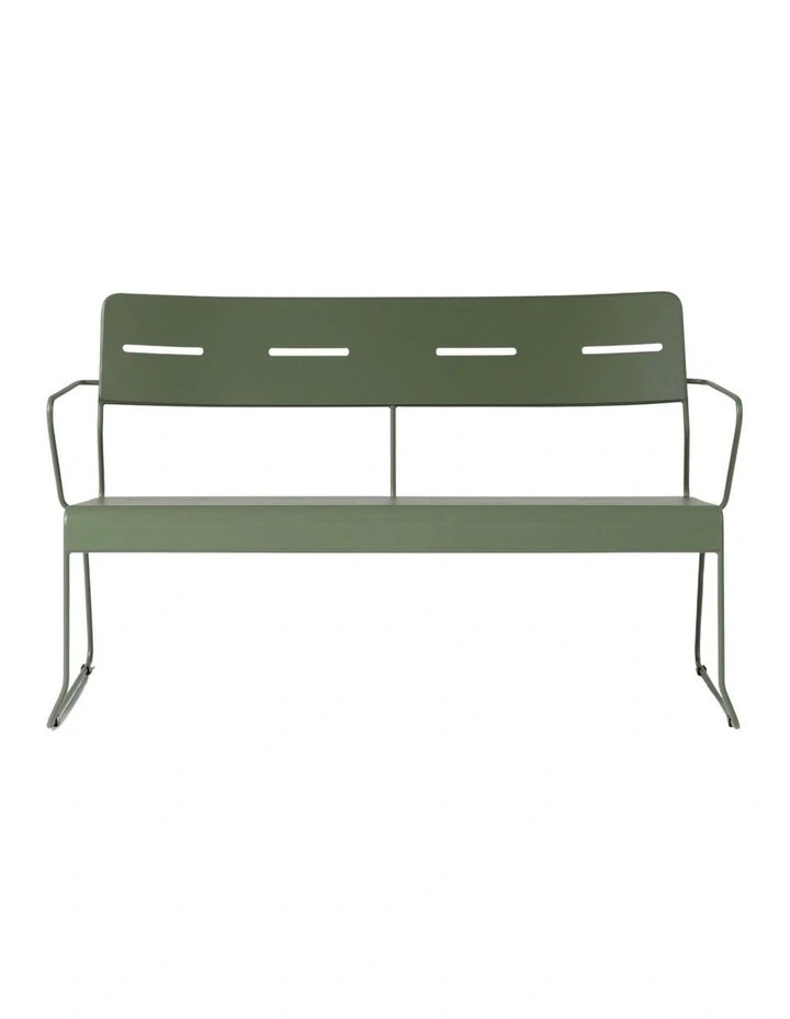 Parco Outdoor 2 Seat Lounge Olive image 5