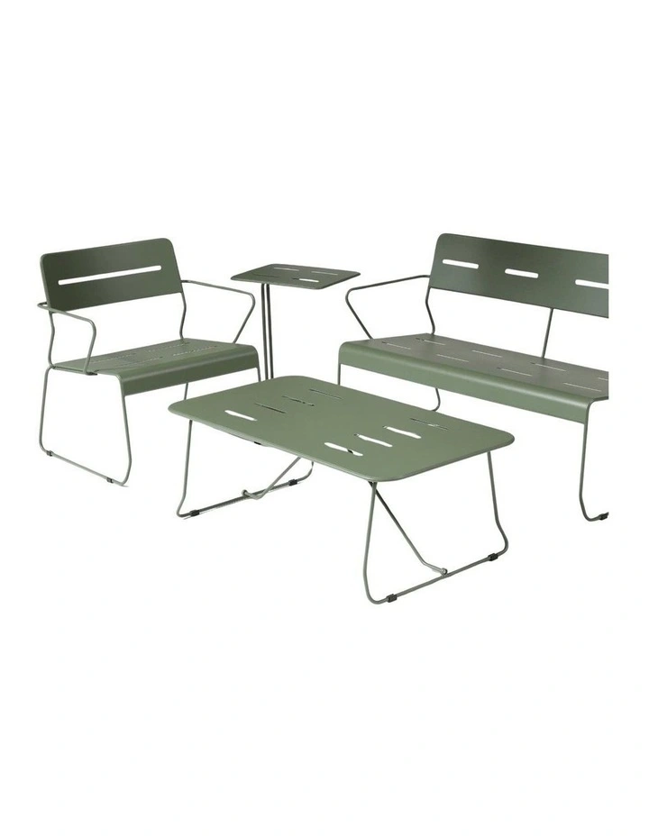 Parco Outdoor 2 Seat Lounge Olive image 6