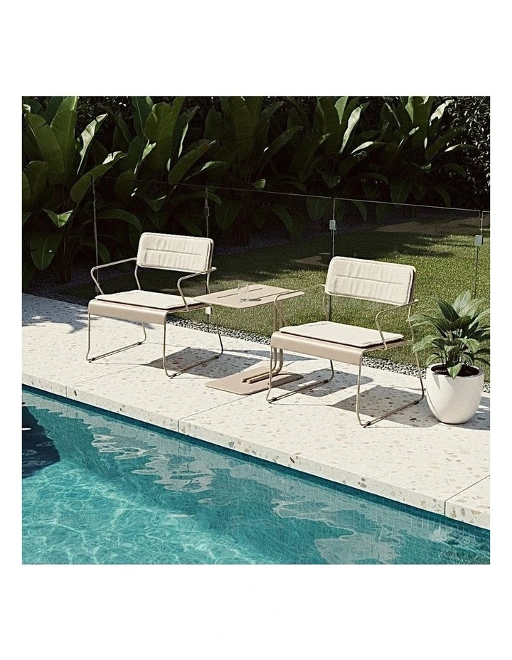 Parco Outdoor Lounge Armchair Sand image 4