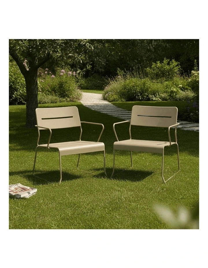 Parco Outdoor Lounge Armchair Sand image 5