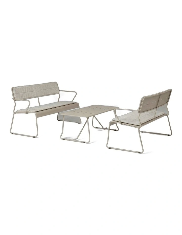 Parco Outdoor 3 pce Lounge Set Sand image 1