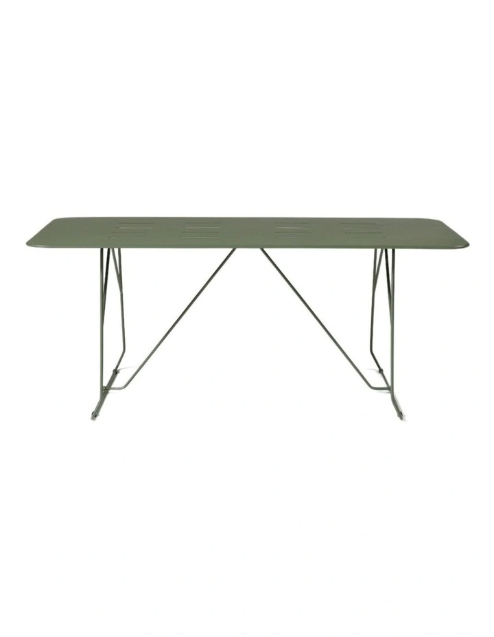 Parco Outdoor 7Pce Dining Table and Chairs Olive image 6
