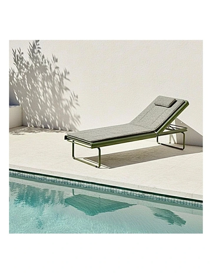 Parco Outdoor Sun Lounge Olive image 4