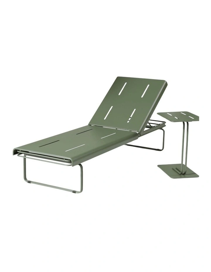Parco Outdoor Sun Lounge Olive image 5