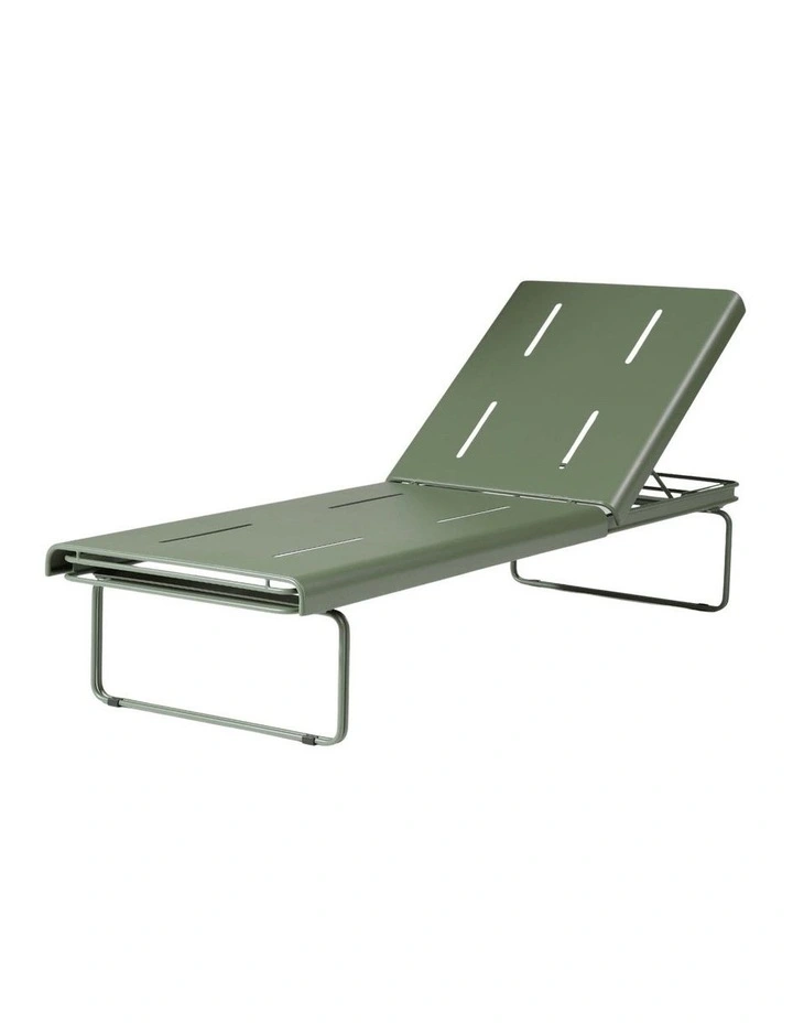 Parco Outdoor Sun Lounge Olive image 7