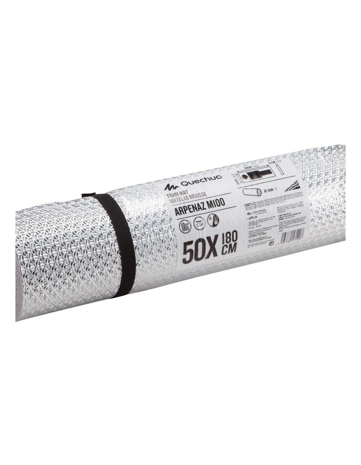 Decathlon | Quechua Foam Trekking Mattress MT100 180 x 50 cm Pewter image 6