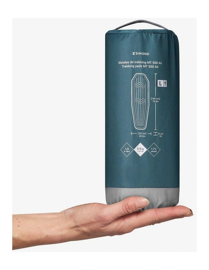 Decathlon | Inflatable Trekking Mattress - MT500 air L - 180 x 52 cm - 1 person image 6