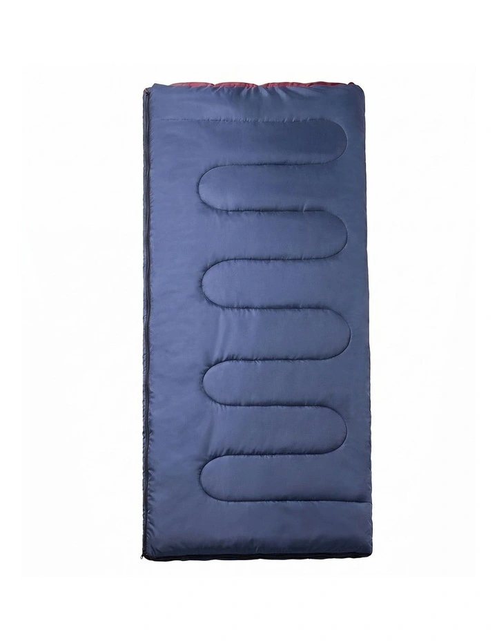Mountview Sleeping Bags Single Camping Hiking 3-Season Thermal Blue 0C-15C image 2