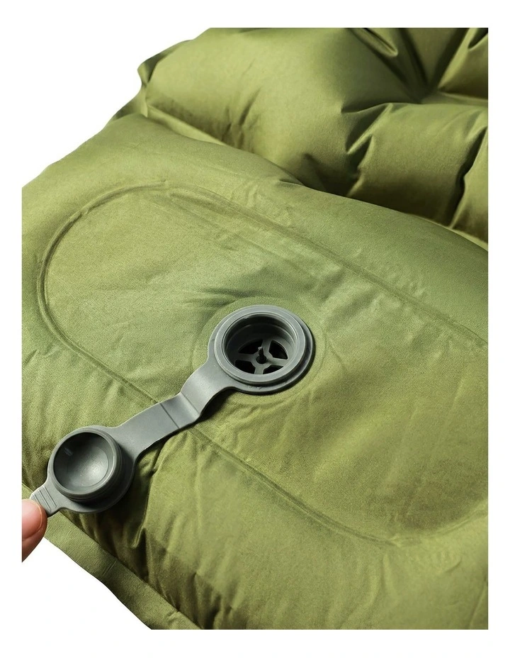 Mountview Camping Sleeping Pad Ultralight Inflatable Mattress Bed Pillow Hiking image 4