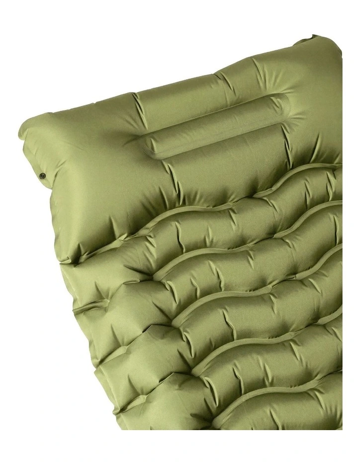 Mountview Camping Sleeping Pad Ultralight Inflatable Mattress Bed Pillow Hiking image 5