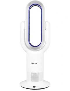 Spector Bladeless Electric Fan Cooler Heater All-Season Sleep Timer