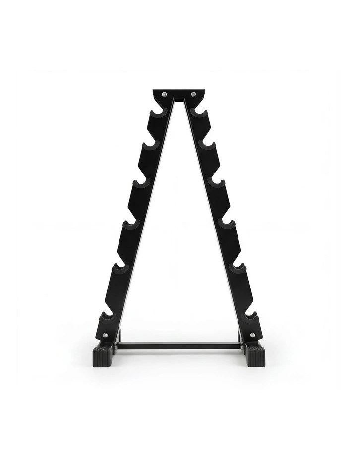 Centra Dumbbells Rack 6 Tier Stand Home Gym Exercise Storage 400kg Capacity image 1