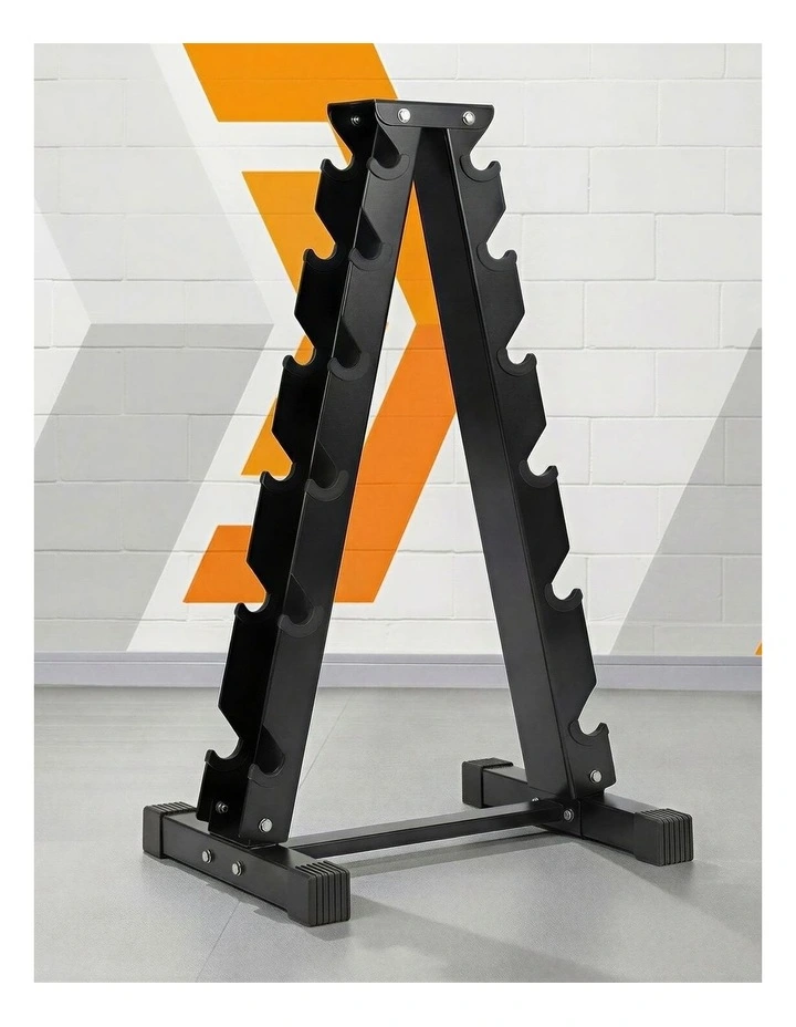 Centra Dumbbells Rack 6 Tier Stand Home Gym Exercise Storage 400kg Capacity image 7