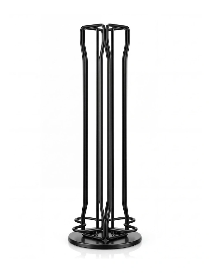 Toque Coffee Pod Holder Stand Rotating Metal Storage Rack Organizer 40 Capsules image 1