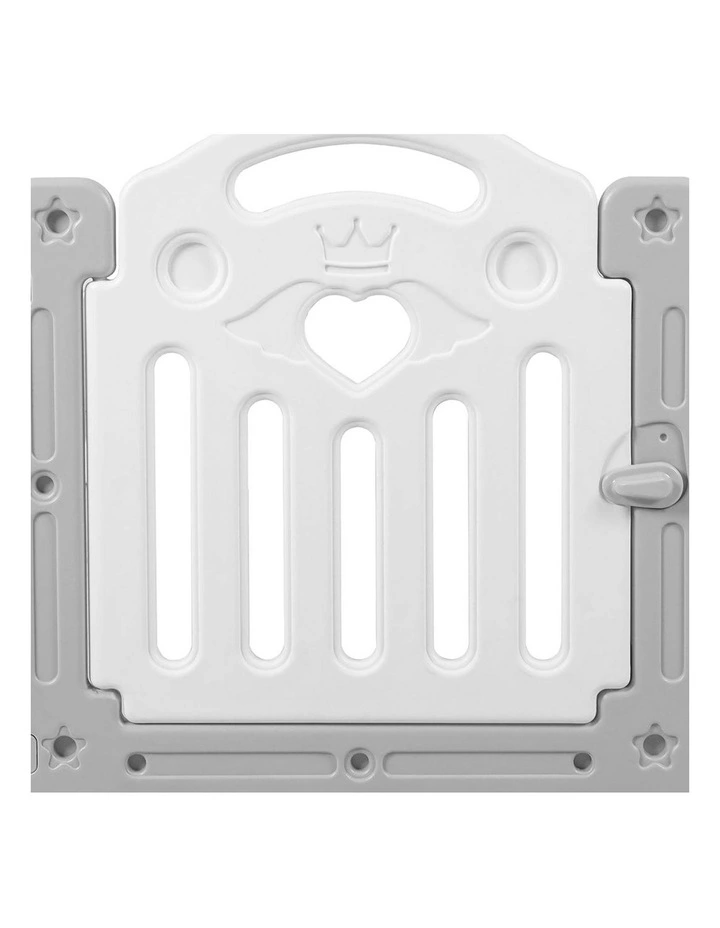 BoPeep Kids Playpen Baby Safety Gate Toddler Fence Child Play Game Toy 24 Grey image 5