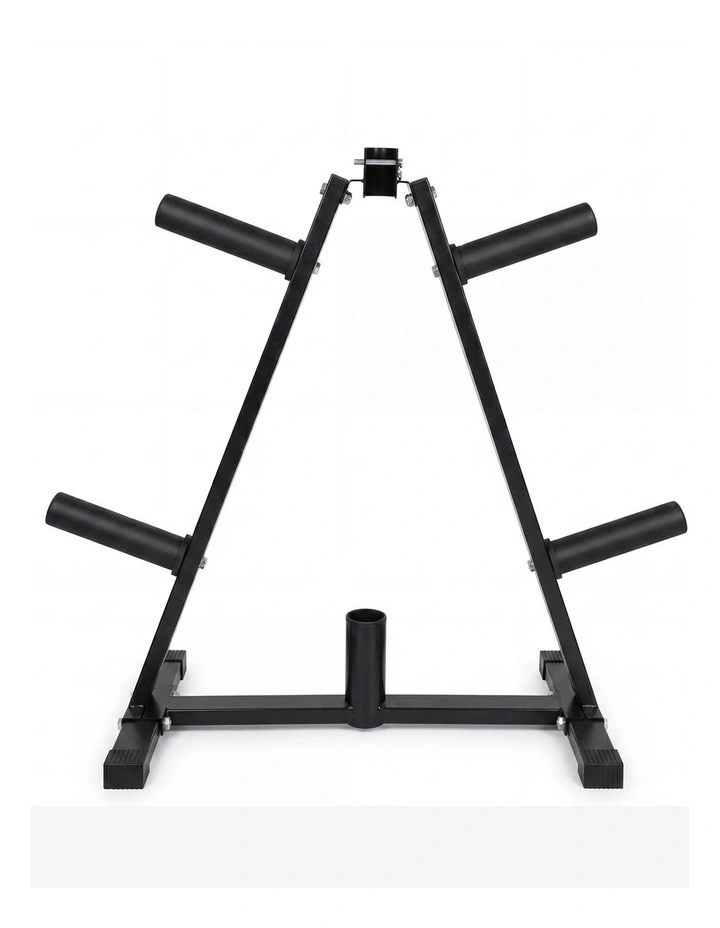 Centra Weight Plate Storage Rack Barbell Holder Stand 250KG Home Gym Fitness image 2