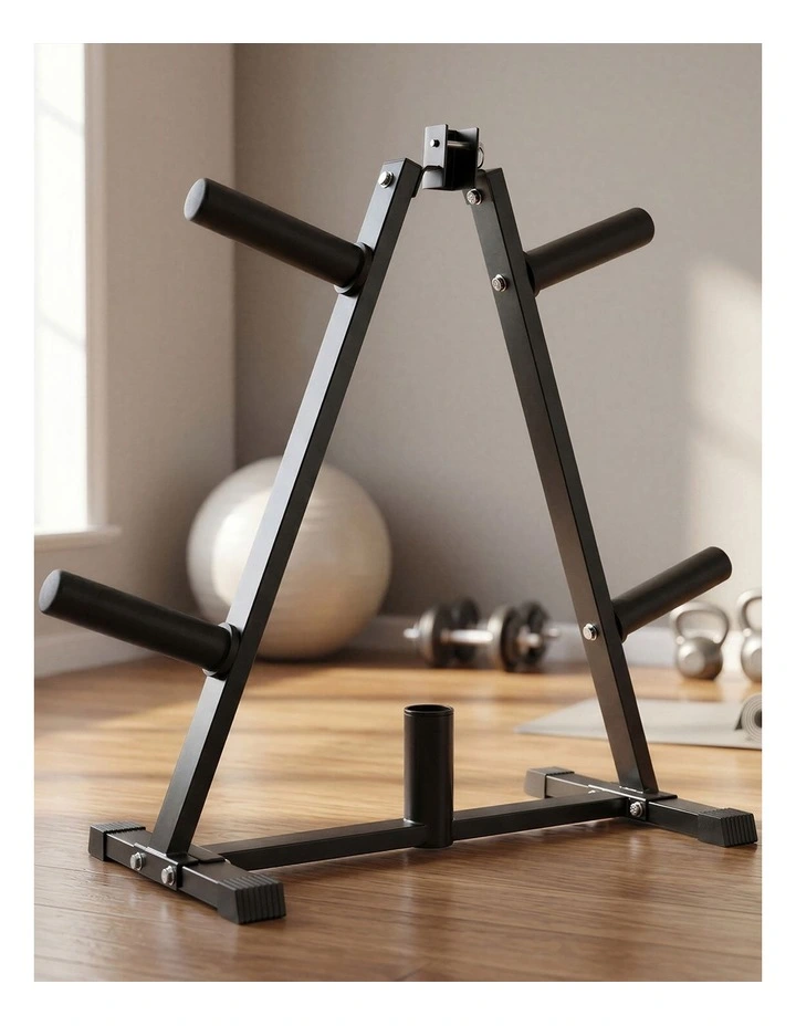 Centra Weight Plate Storage Rack Barbell Holder Stand 250KG Home Gym Fitness image 7