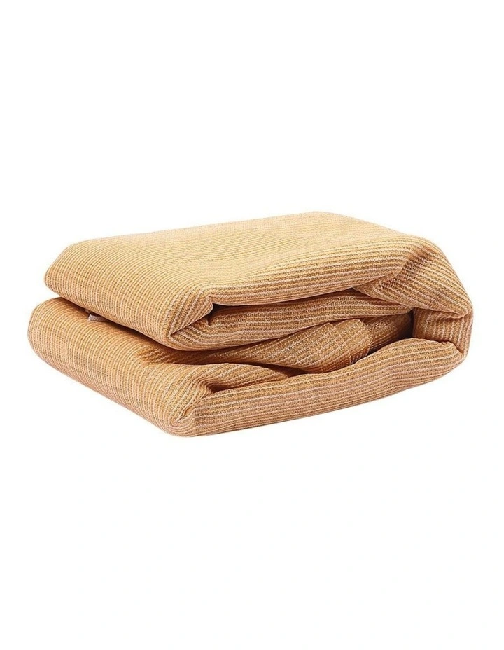 Mountview Rectangle Sun Shade Sail Outdoor Canopy Beige 5x5m image 4