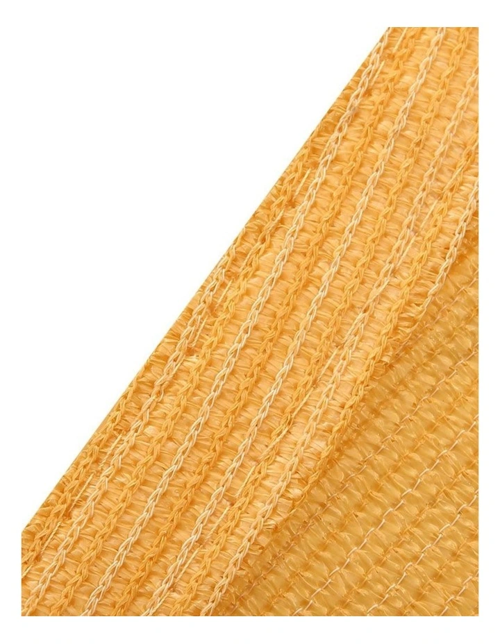 Mountview Rectangle Sun Shade Sail Outdoor Canopy Beige 5x5m image 6