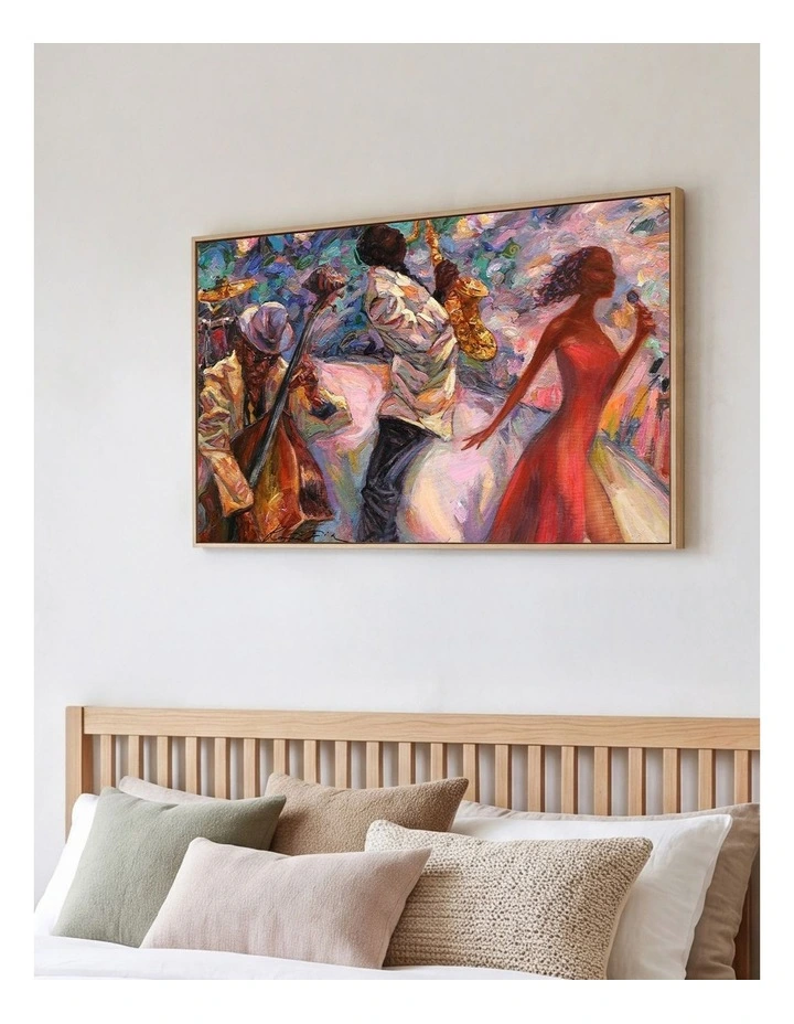 Yezi Modern Canvas Wall Art Large Abstract Figure Painting Decor 70x100cm image 7