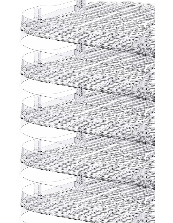 Spector 5-Tray Stainless Steel Food Dehydrator Fruit Jerky White image 6