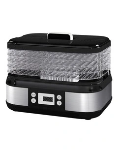 Spector 5-Tray Stainless Steel Food Dehydrator Fruit Jerky Black