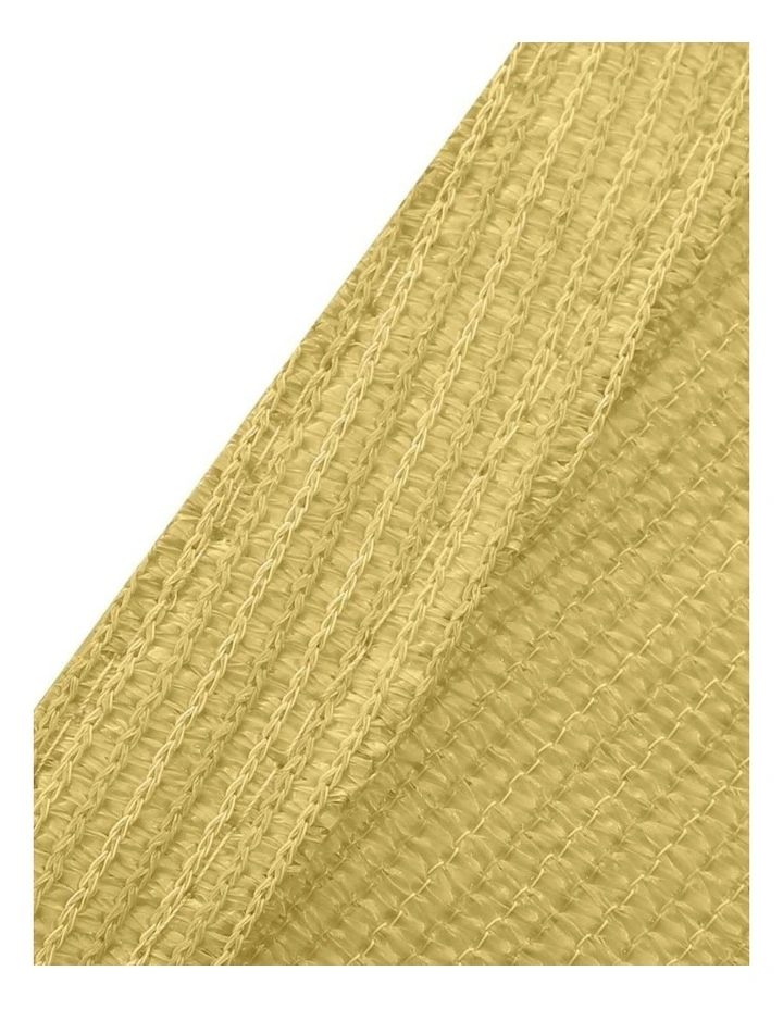 Mountview Rectangle Sun Shade Sail Outdoor Canopy Sand 5x3m image 5