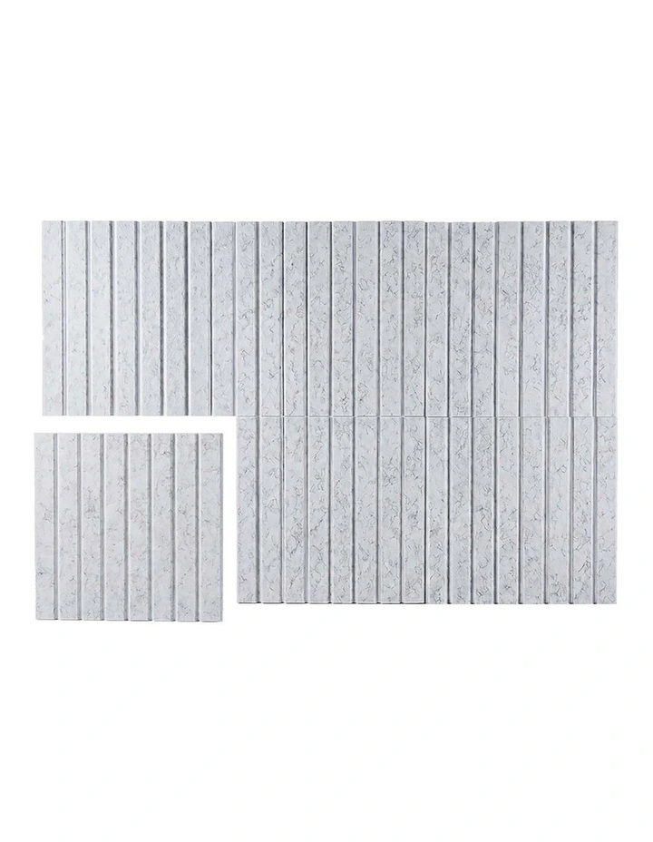Levede Cork Boards Alternative Photo Display Board 6 Pcs 30cmx30cm Coustic Grey image 1