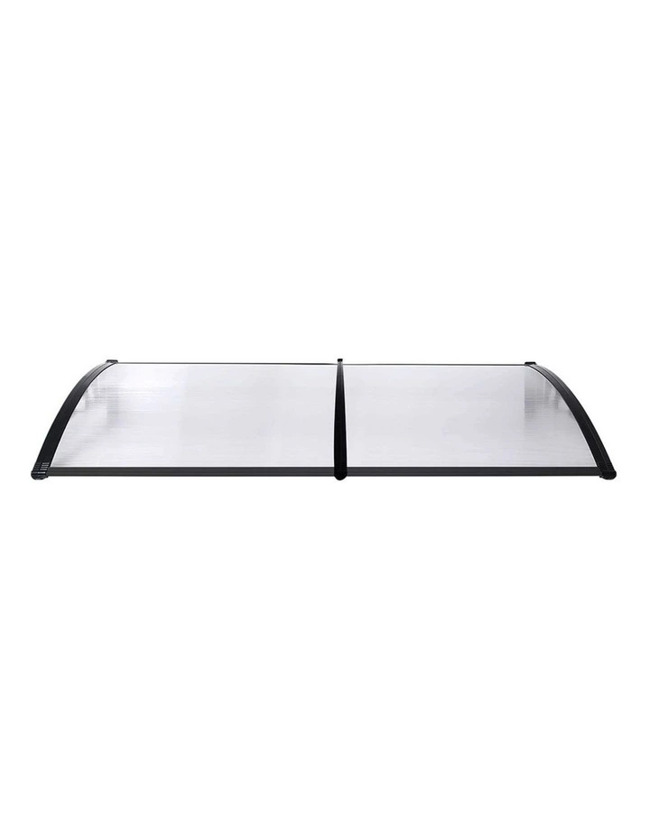 Mountview Window Door Awning Outdoor UV Rain Cover DIY 1x2.4m image 2